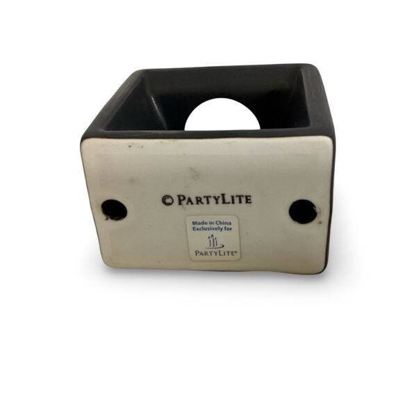 Partylite Black Matte Taper Candle Holder - Picture 2 of 4